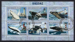 Phares Et Baleines Mozambique 2007 (406) Yvert 2348 à 2353 Oblitérés Used - Faros