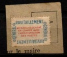 FRANCE    -   Service  -  1946 .  Y&T N° 15A Oblitéré .   Ravitaillement Général - Afgestempeld