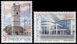 HUNGARY - 2014 - SET OF 2 STAMPS MNH ** - 87th Stamp Day - Debrecen - Neufs