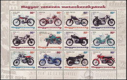 HUNGARY - 2014 - MINIATURE SHEET MNH ** - Hungarian Old-Timer Motorcycles - Unused Stamps