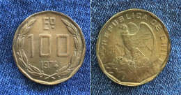 Chile 100 Peso 1974, REPUBLICA DE CHILE, TTB/SUP - Chile