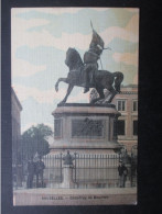 CP BELGIQUE (V2108) BRUXELLES BRUSSEL (2 Vues) Godefroy De Bouillon 1912 - Monumenti, Edifici