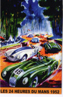 Les 24 Heures Du Mans 1952 - Jaguar-Cunningham  - Publicité D'epoque   - CPM - Le Mans
