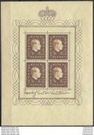 1939 Liechtenstein BF MNH Unif N. 4 - Altri & Non Classificati