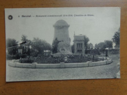 Herstal: Monument Commémoratif 1914-1918, Cimetière De Rhées -> Onbeschreven - Herstal