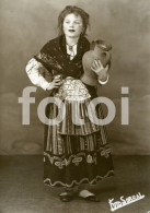 REAL PHOTO FOTO POSTCARD CHILD GIRL ENFANT COSTUMES TRAJE TRADICIONAL  MINHOTA  MINHO PORTUGAL - Viana Do Castelo