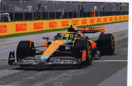 Lando Norris Racing His McLaren F1 Car At Canadian Grand Prix 2023   - CPM - Grand Prix / F1