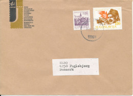 Yugoslavia Cover Sent To Denmark 21-5-1986 - Lettres & Documents