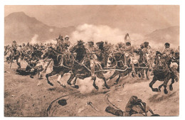 Postcard Painting Of Royal Horse Artillery At Battle Of Maiwand Second Anglo-Afghan War 1883 Posted 1912 From Canada - Andere Kriege