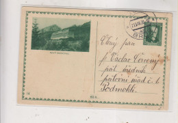 CZECHOSLOVAKIA  1930 MOST ,postal Stationery NOVY SMOKOVEC - Cartes Postales