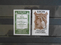 ANDORRE YT 339/340 EUROPA 1985** - 1985