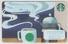 UAE STARBUKS - Coffee Aroma , CN : 6362, Unused - Cartes Cadeaux