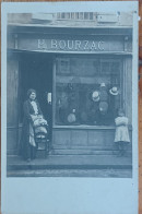 CHAPELIER BOURZAC CARTE PHOTO MAGASIN DEVANTURE - Photos