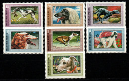 Ungarn 1972 - Mi.Nr. 2742 - 2748 A - Postfrisch MNH - Tiere Animals Hunde Dogs - Honden