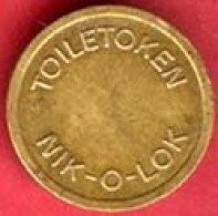 ** JETON  TOILETOKEN ** - Monétaires / De Nécessité