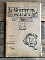 LE GUETTEUR WALLON 144 1958 Régionalisme Procès De Sorcellerie Dans Le Nord De La France P Villette Vitrail Carolingien - Belgique