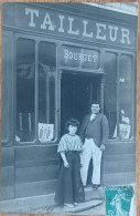 TAILLEUR BOURGET CARTE PHOTO MAGASIN DEVANTURE - Photos