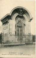 CPA -  LE BOURGET - LE CAVEAU - MONUMENT DES SOLDATS MORTS EN 1870 (IMPECCABLE) - Le Bourget