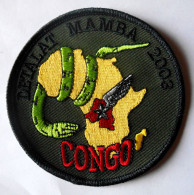 PATCH DETALAT MAMBA 2003 CONGO - Escudos En Tela