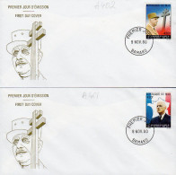 Mali A 0401/402 Fdc Charles De Gaulle - De Gaulle (General)