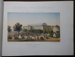 PARIS MODERN ET SES ENVIRONS  +- 1850 = VOIR DESCRIPTION ET IMAGES -  SEE DESCRIPTION AND IMAGES - Paris