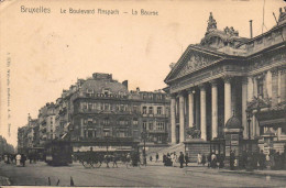 Bruxelles, Boulevard Anspach, La BOURSE - Monuments