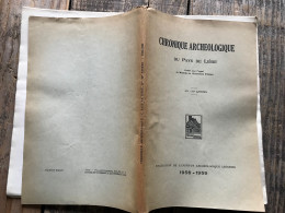 CHRONIQUE ARCHEOLOGIQUE DU PAYS DE LIEGE 1956 à 59 REGIONALISME Glanes Musiciens Collégiale De Tongres Saint-Paul Dalhem - Belgique