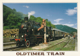 OLDTIMER TRAIN CARD - SLOVENIJA 1917 SZ 17 006 MOST NA SOCI - Eisenbahnen