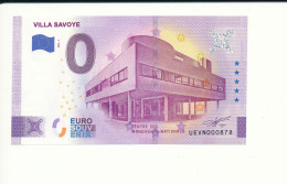 Billet Touristique 0 Euro - VILLA SAVOYE - UEVN - 2023-1 - N° 878 - Otros & Sin Clasificación