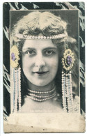 CPA * Géraldine FARRAR Cantatrice Actrice Américaine Portrait * Edit K.V.I.B. 12 Dess. 8018 - Opera