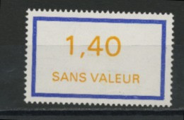 FRANCE - FICTIF  1,40 SANS VALEUR  N°Yt F227** - Finti