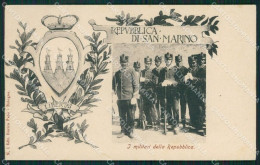San Marino Militari Della Repubblica Cartolina MQ5615 - Saint-Marin