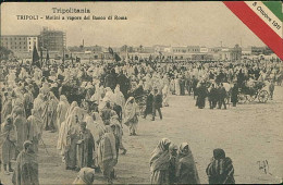 LIBYA / LIBIA - TRIPOLI - MOLINI A VAPORE DEL BANCO DI ROMA - EDIZ. FUMAGALLI - 5 OTT. 1911 (12487/2) - Libyen