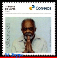 Ref. BR-V2024-53 BRAZIL 2024 GILBERTO GIL, COMPOSER, SINGER, MUSIC, FAMOUS PEOPLE, MNH - Chanteurs