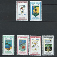 Gabon YT 452-457 Neuf Sans Charnière XX MNH - Gabon (1960-...)