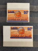 1962. Belgique. Bélgica. Courrier Par Ballon. Europa. Republik Maluku Selatan - Ongebruikt