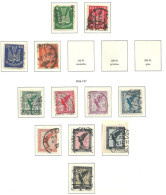 MiNr. 344-337, 378-384 Gestempelt   (0223) - Used Stamps