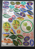 AC - FRUIT LABELS Fruit Label - STICKERS LOT #221 - Fruit En Groenten