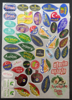 AC - FRUIT LABELS Fruit Label - STICKERS LOT #223 - Frutta E Verdura