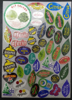 AC - FRUIT LABELS Fruit Label - STICKERS LOT #225 - Fruits & Vegetables