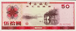 China 50 Yuan, P-FX6 (1979) - UNC - RARE - Cina