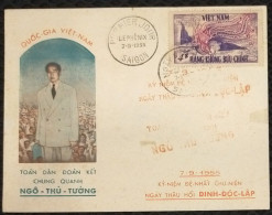 FDC South Vietnam Viet Nam Cover 1955 : Phoenix / Diem President - Vietnam