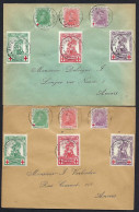 Série Croix Rouge Sur Lettre. Les  2 Enveloppes,  Scan Recto/verso. - 1914-1915 Rotes Kreuz