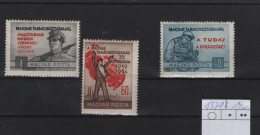 Ungarn Michel Cat.No.  Mnh/** 1370/1372 - Nuevos