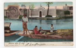 MEXICO La Viga Canal 1909 - México