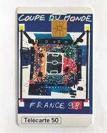 Télécarte France - Coupe Du Monde De Football 1998 - Ohne Zuordnung
