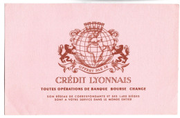 BUVARD - CREDIT LYONNAIS - Bank & Insurance