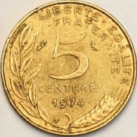 France - 5 Centimes 1974, KM# 933 (#4191) - 5 Centimes