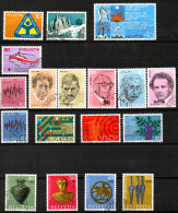 SUISSE,SCHWEIZ,1972 AUS MI  Mi. 964 - 987,JAHRGANG OHNE 964, 968, 971, 984 - 987, GESTEMPELT, OBLITERE - Gebruikt