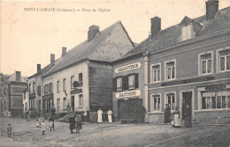 08-SIGNY-L'ABBAYE- PLACE DE L'EGLISE - Autres & Non Classés